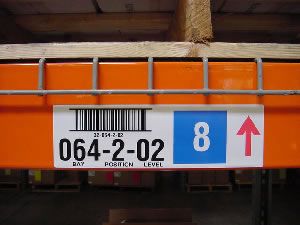 Warehouse Rack Labels: Imprint Enterprises