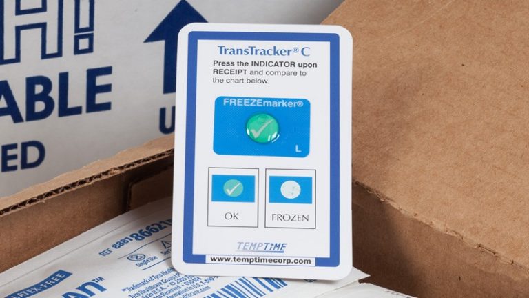 transtracker in a shipping box