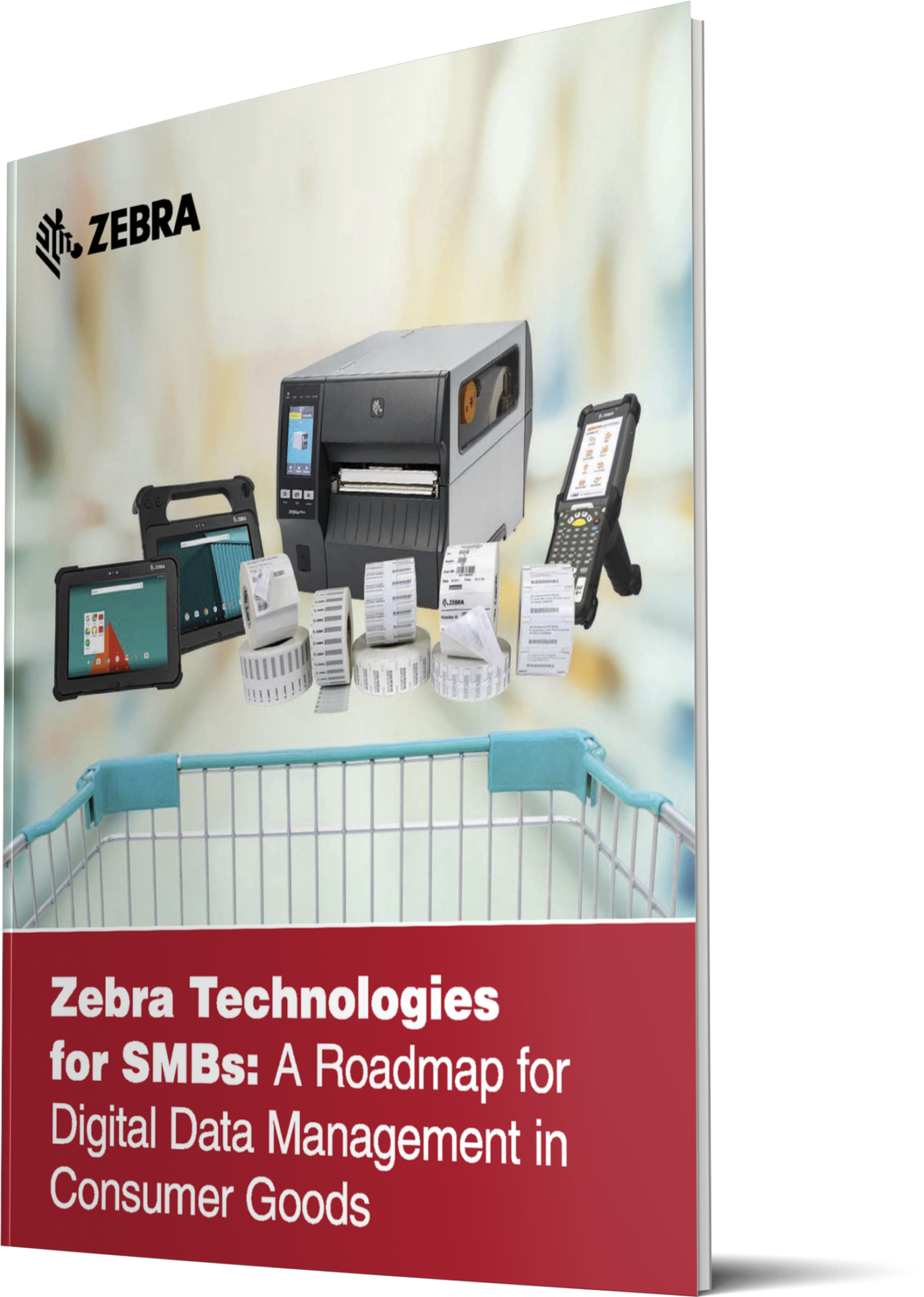 The cover of the Zebra RFID eBook