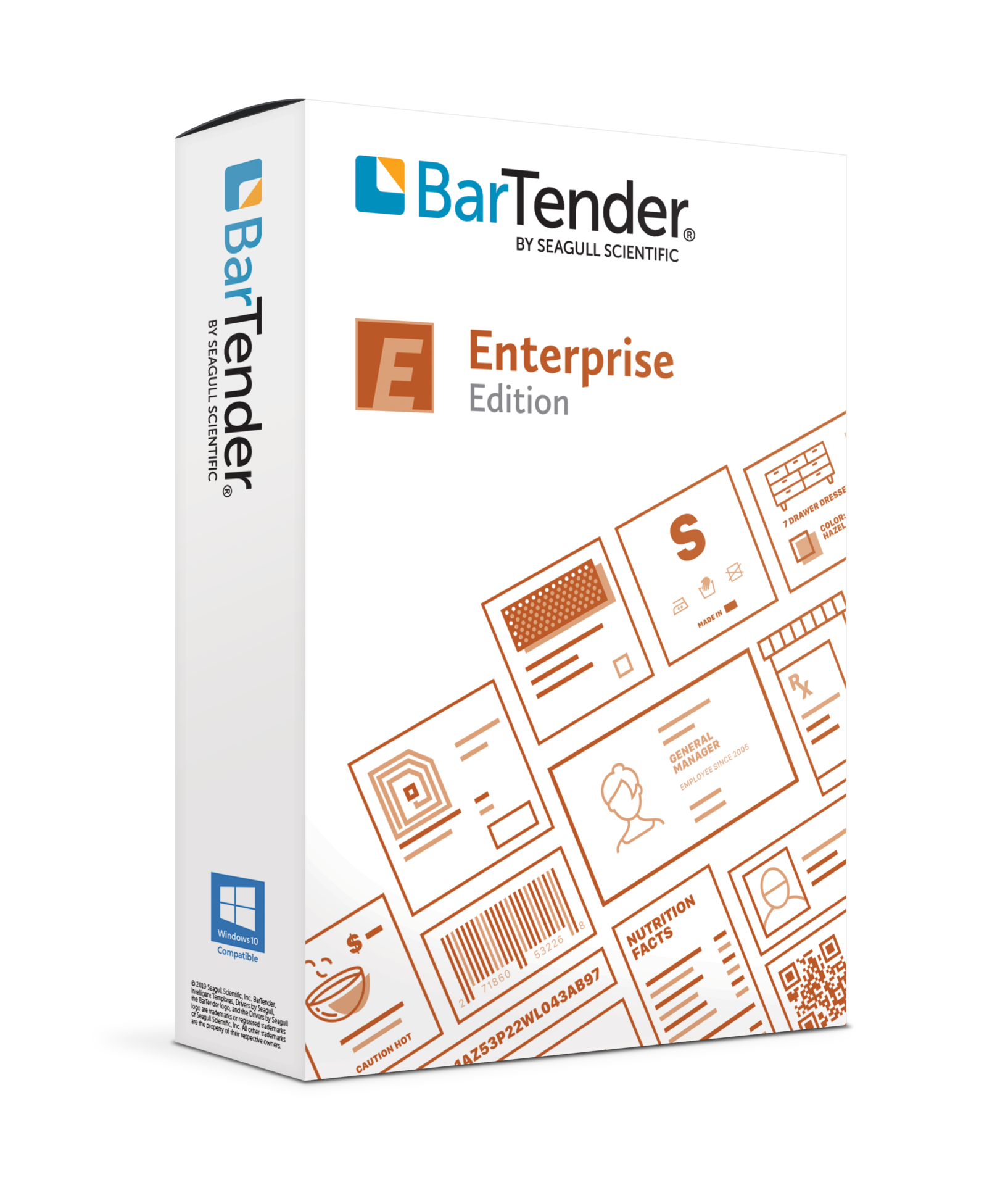 Bartender® software box