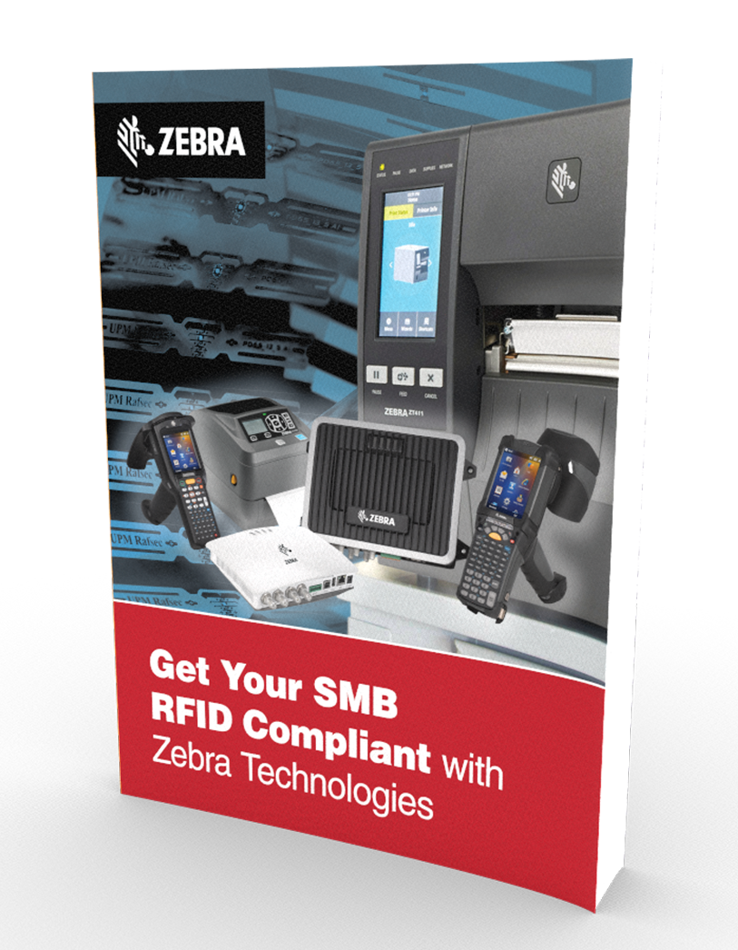 Get Your SMB RFID Compliant with Zebra Technologies eBook cover